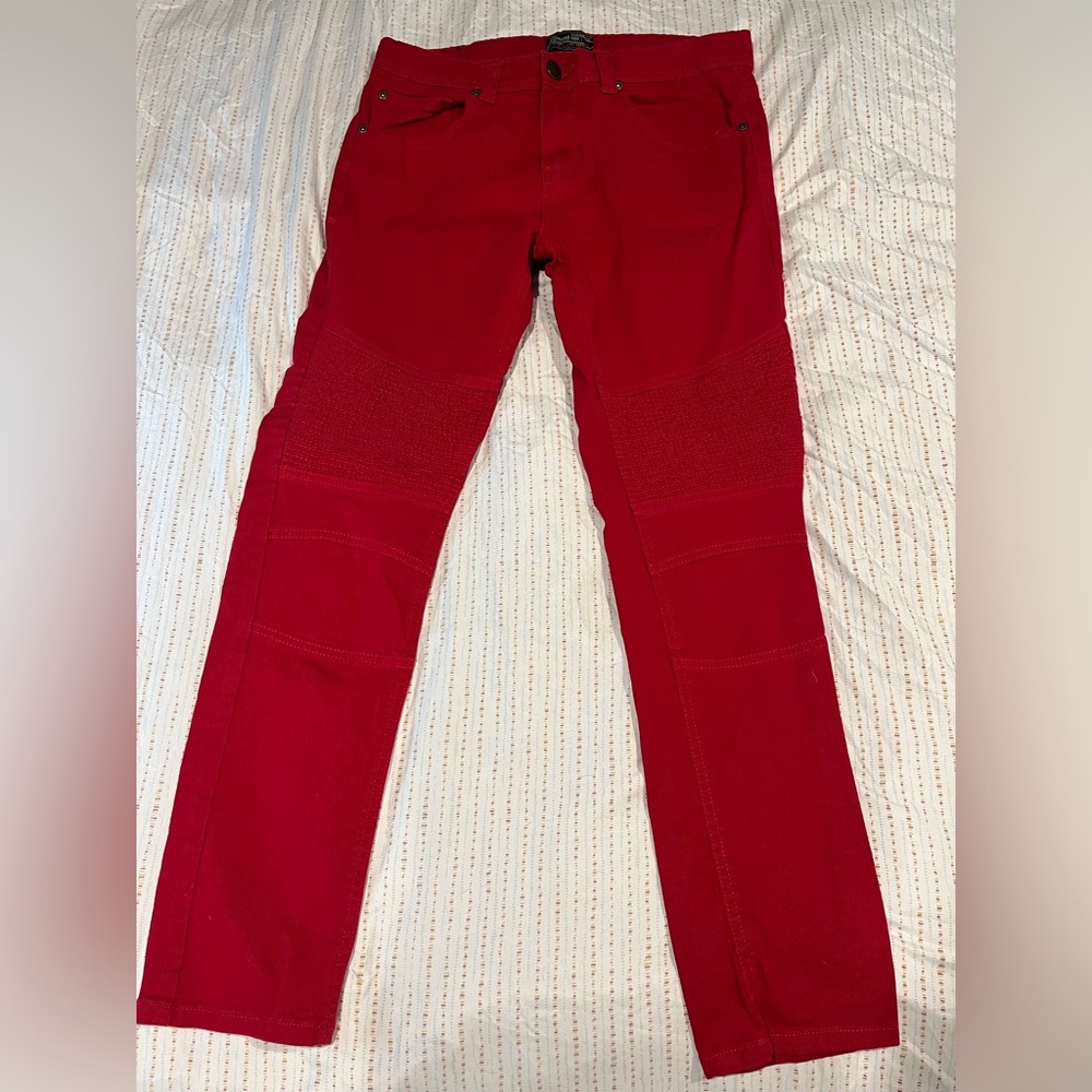 PJ Mark Red Men's Skinny Jeans 32 by 32